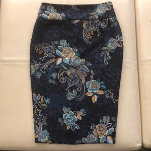 Tight but stretchy material.